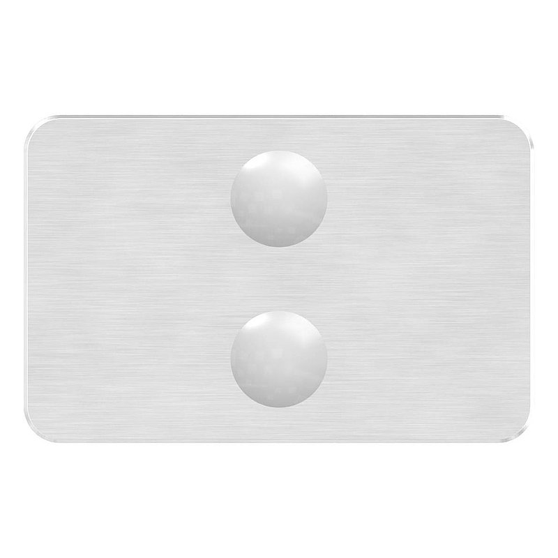 Pince à verre de liaison 180° modèle 27, V4A