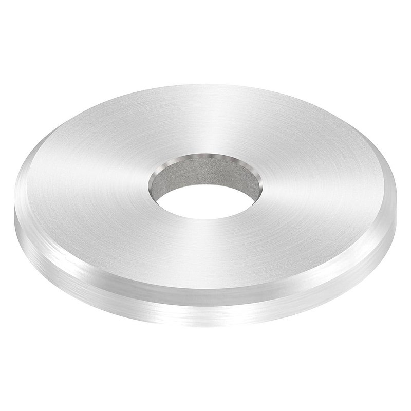 Beilagscheibe 30x3mm mit Fase, Bohrung 8,5mm, V2A