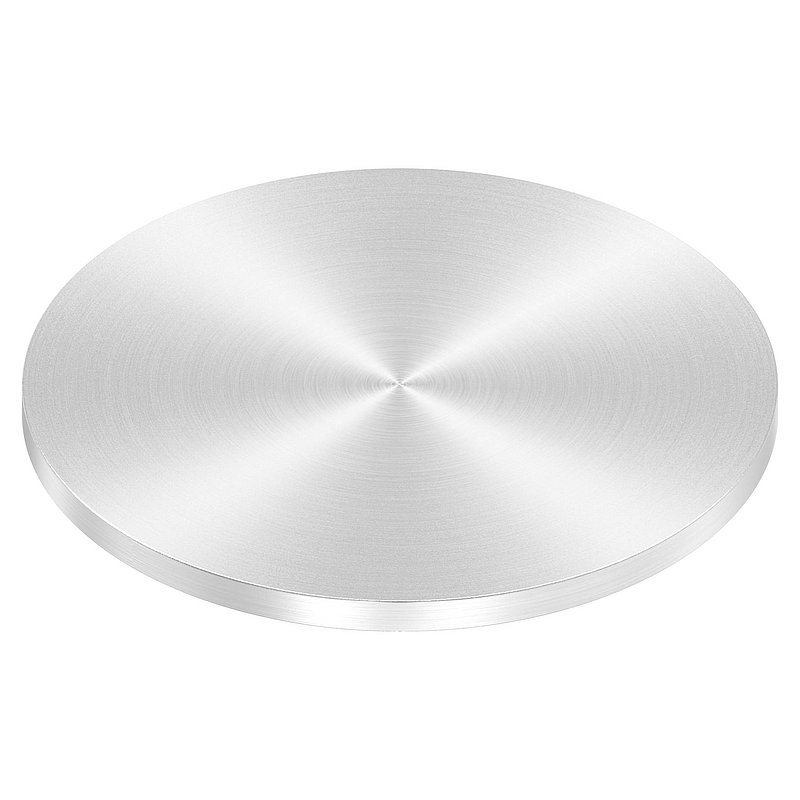 Ronde Ø 80x4mm, mit Rundschliff, V2A