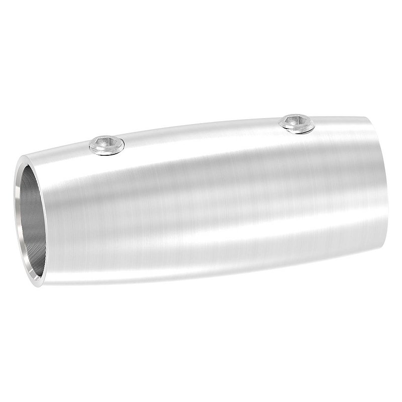 Stabverbinder für 14mm Rund, L: 45mm, Ø 20mm, V2A