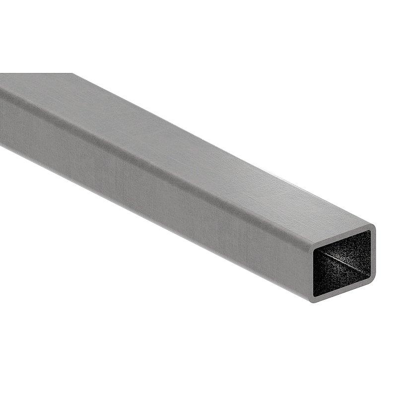 Rechteckrohr S235/275JRH, 40x30x3mm, L: 6000mm