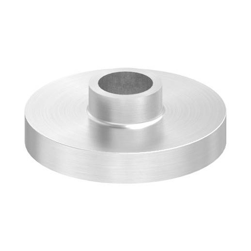 Unterteil Ø 30mm, mit Durchgangsbohrung , t: 5mm, V2A