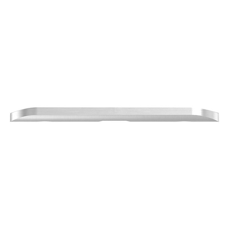 Handlaufanschlussplatte lange Ausführung, 42,4mm, V2A