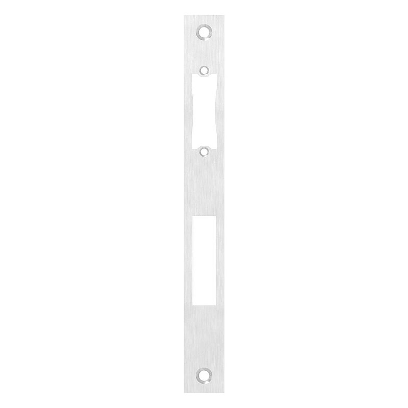 Edelstahlschließblech 242x26x3,0mm, für Abstand 92mm, V2A (1.4301)