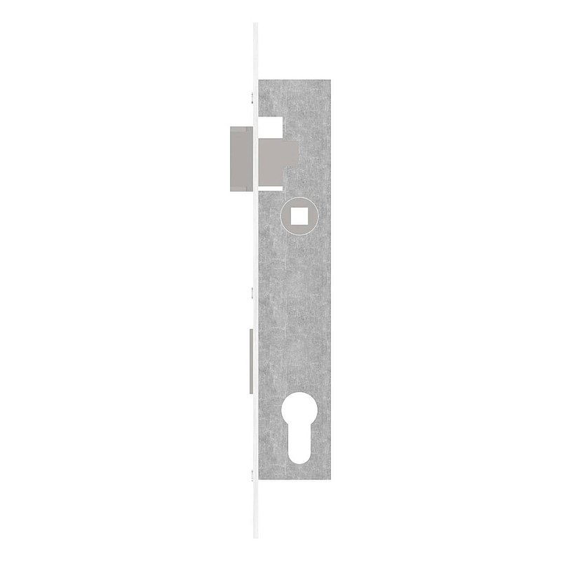 Rohrrahmenschloss verzinkt, Abstand 92 mm verzinkt, Dornmaß 22mm