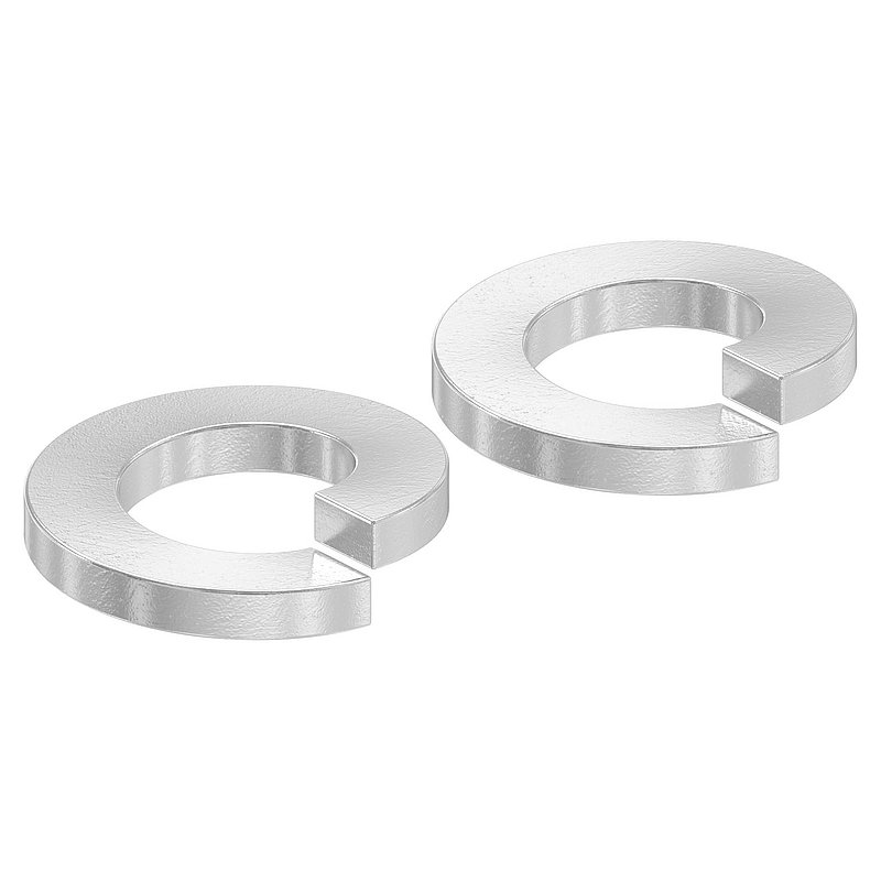 Federring für M5 Schrauben, glatt, DIN 127, V2A