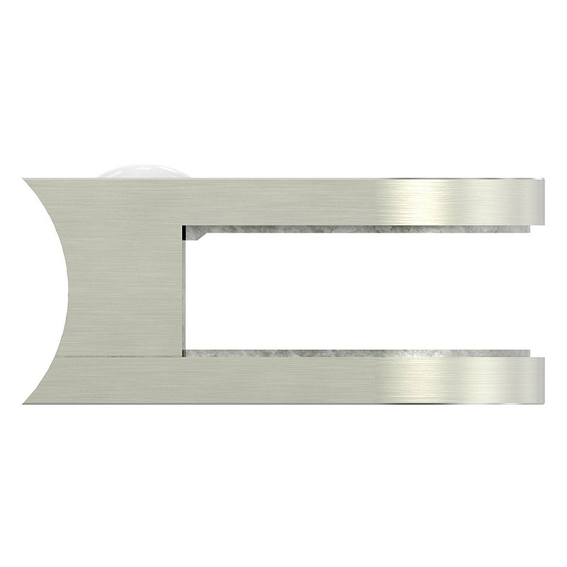 Glasklemme Mod. 33, Anschluss: 42,4mm, VA-Effekt