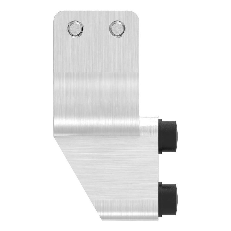 Stopper right for single roller carriages, AISI304