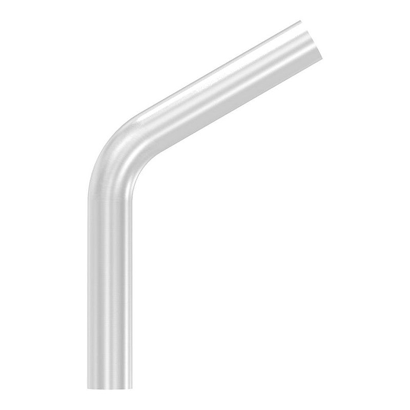Tube bend 60°, made of 48.3x2.5mm tube, AISI304