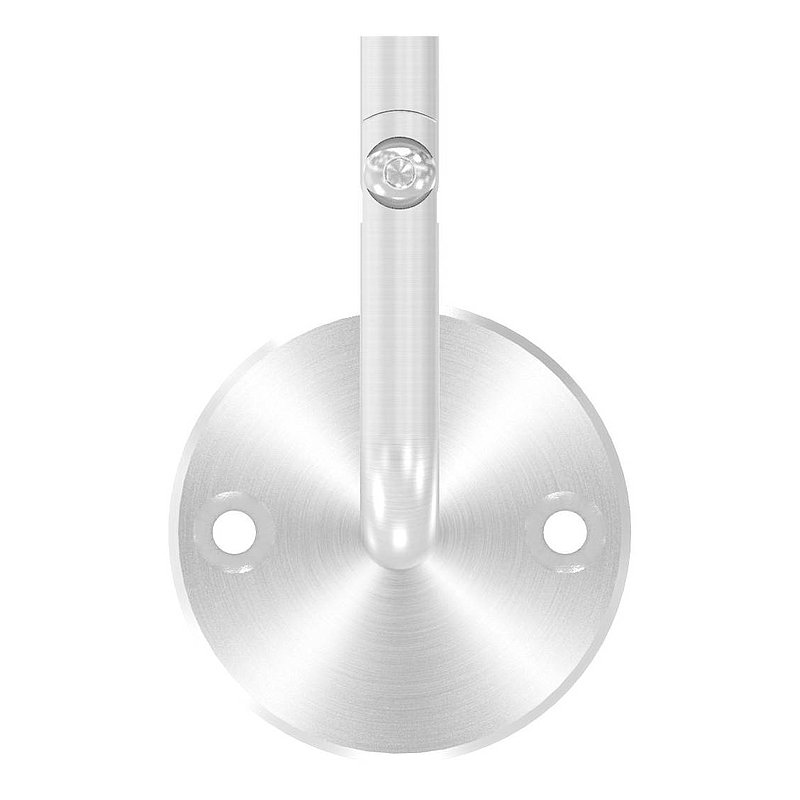 Handlaufhalter mit Gelenk, oben Innengewinde M6 (Ronde und Bügel verschraubt), V2A