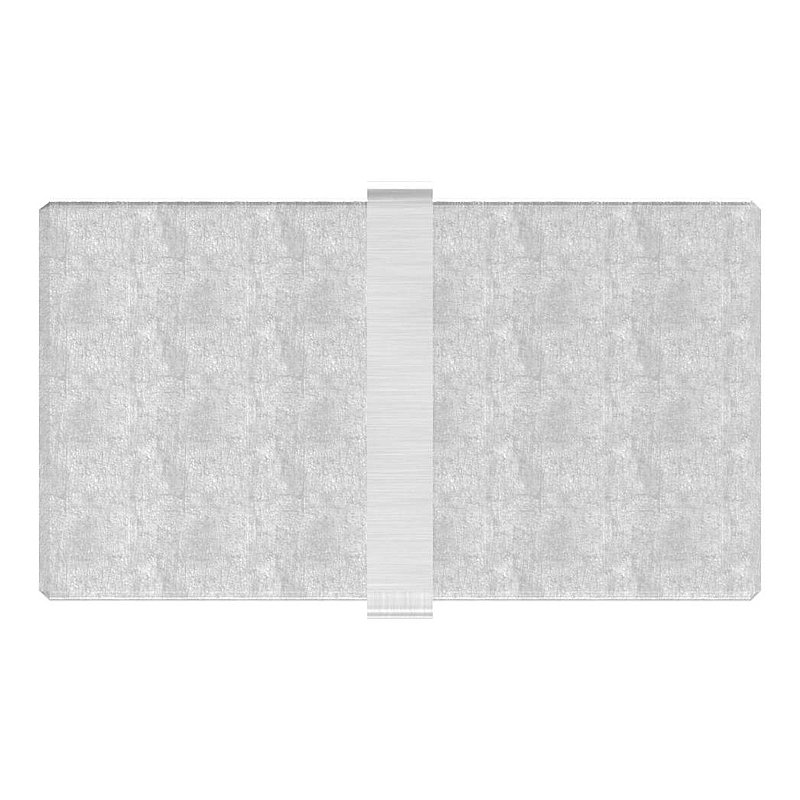 Rohrverbinder für Quadratnutrohr 40x40mm, V2A