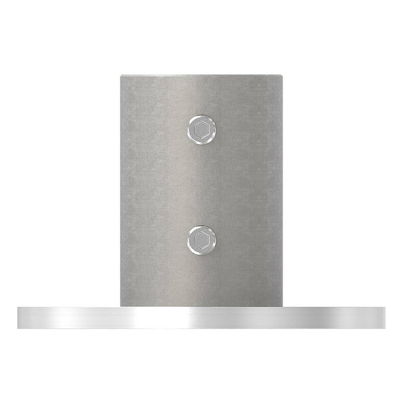 Wall and floor anchor, for tube 48.4x2.0mm, AISI304