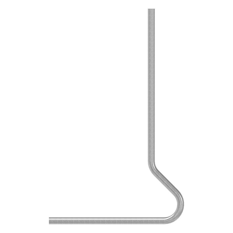 Pfosten gebogen aus Rundrohr 42,4 x 2,5mm, S235