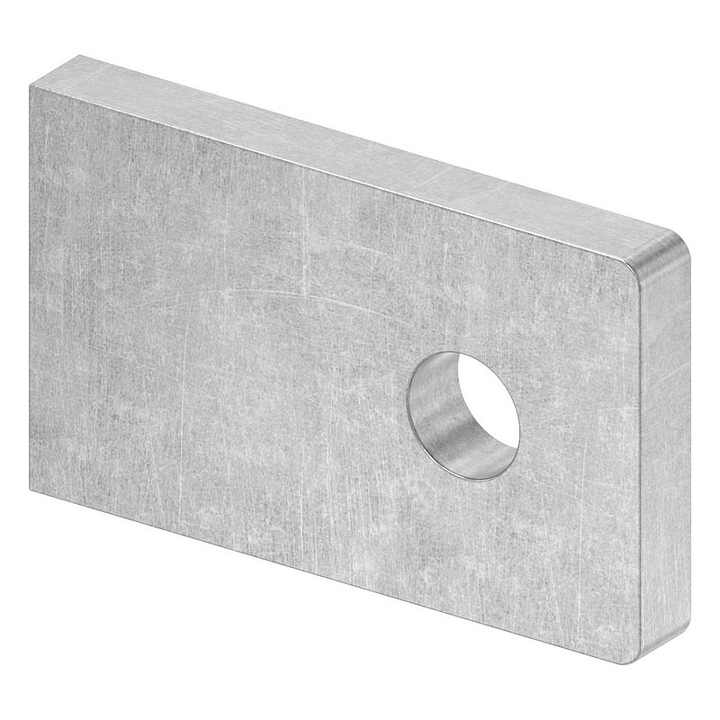 Anschweißlasche eckig 50x30x6mm