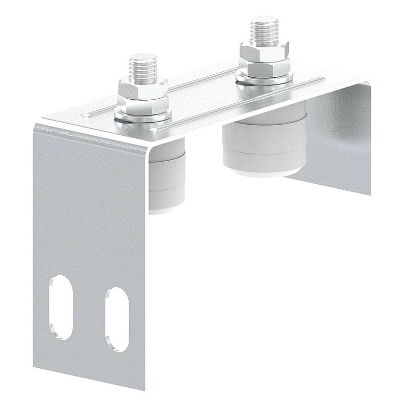 Adjustable guide bracket, for screwing on