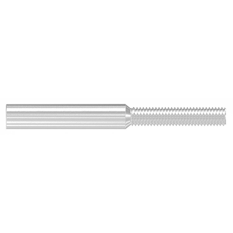 Gewindeterminal für Seil 5mm, V2A
