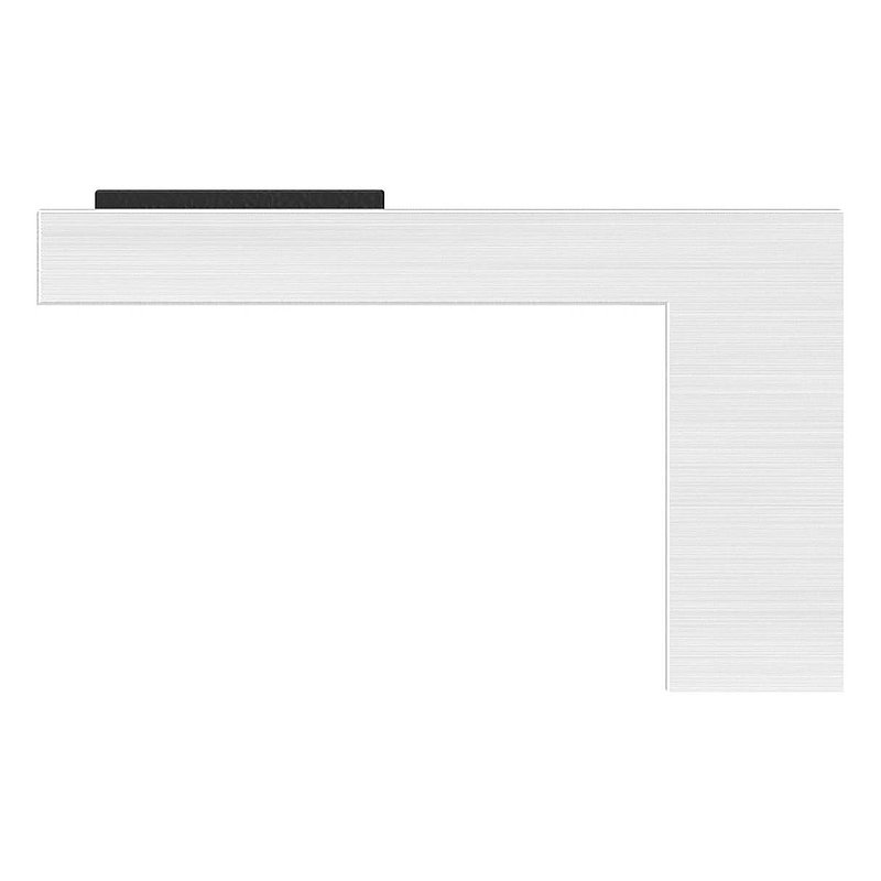 Halteboden mit Anschluss 48,3mm, V2A