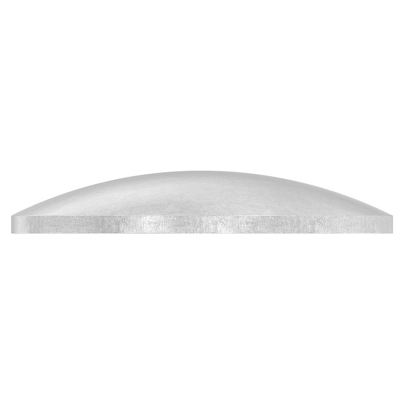 Gewölbte Schale Ø 42,4x2,0mm, H: 7mm, V4A