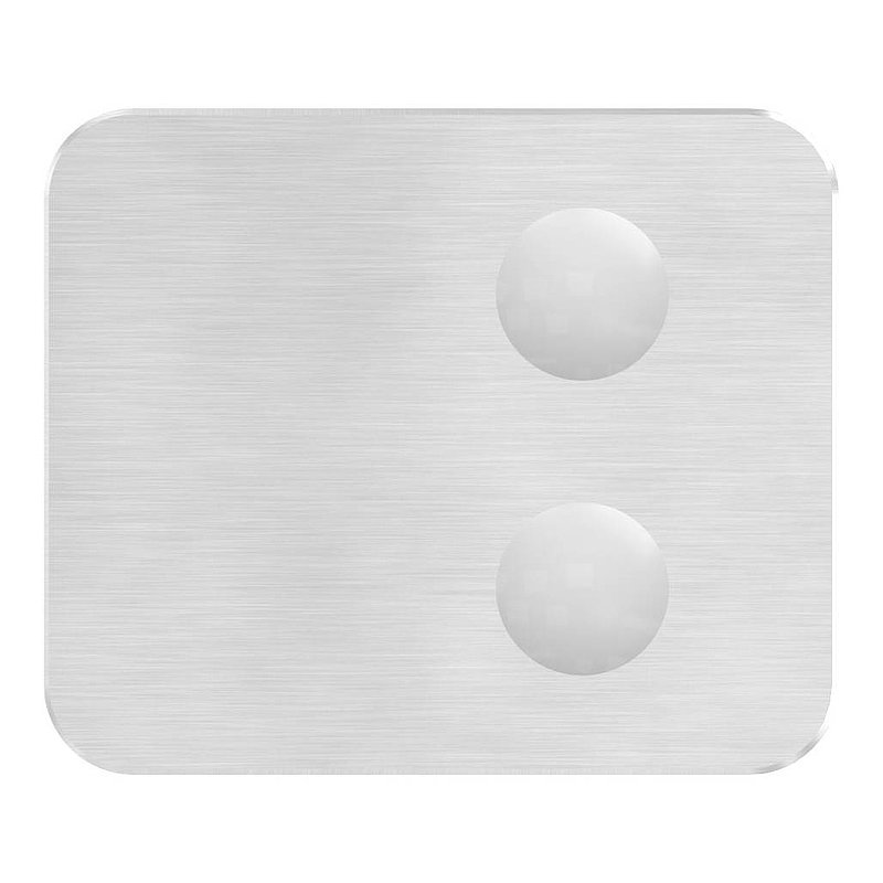 Sichtschutz Endglasklemme Mod. 26, V4A