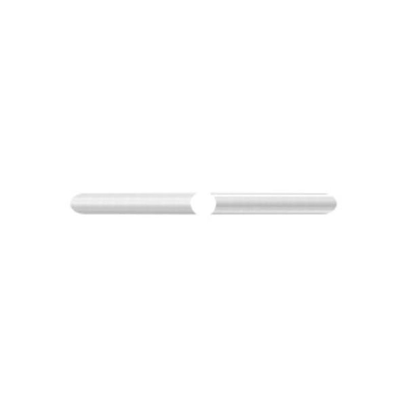 Decorative rod made of Ø 12mm, with 2x square, H: 1000mm, AISI304