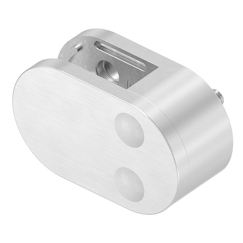 Sichtschutz Endglasklemme Mod. 25, V4A
