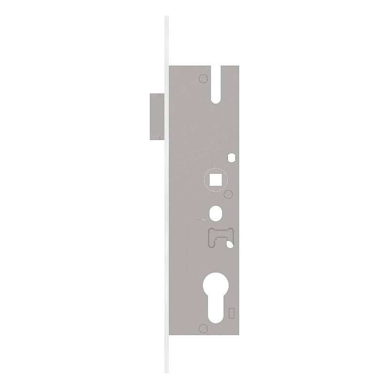 Rohrrahmenschloss verzinkt, Abstand 72 mm verzinkt, Dornmaß 35mm