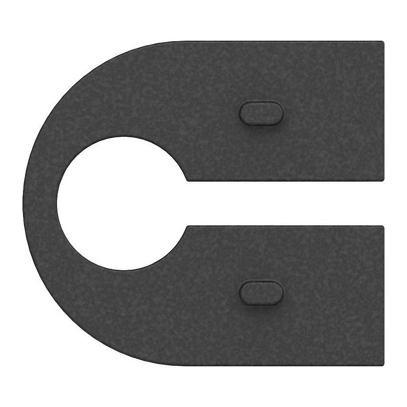 Rubber for mod. 16, sheet metal 4 mm