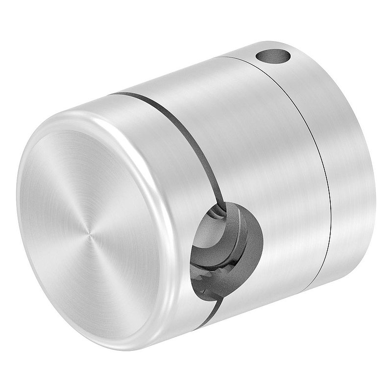 Brenk Grundhalter für Stäbe Ø 12mm, V2A