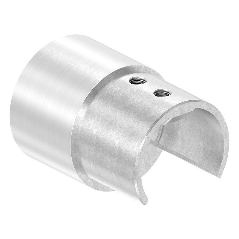 Connector for grooved tube 42.4x1.5mm, AISI316