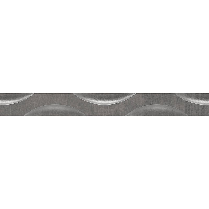 Flacheisen 30x8mm, alle 4 Kanten gehämmert, Länge 3m, S235JR