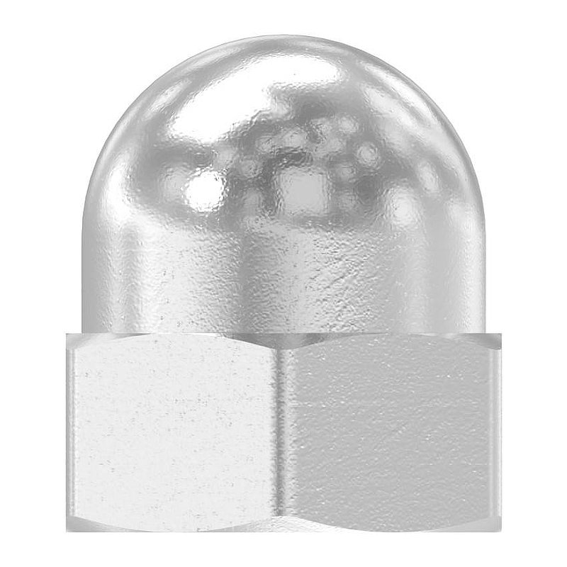 Écrou hexagonal borgne M4, DIN 1587, V2A