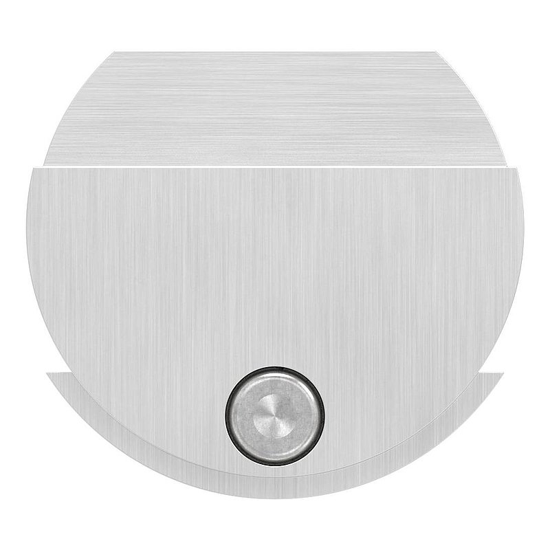 Fixation murale pour rail de guidage, V2A