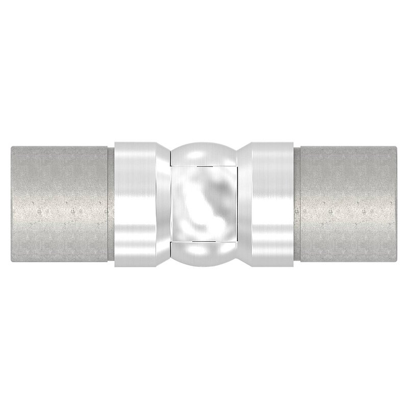 Raccord articulé pour tube à rainure LED 42,4mm, V2A