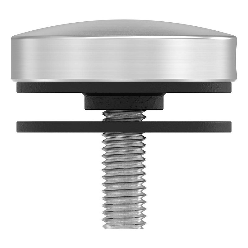 Glaspunkthalter Ø 40mm, passend zu Brenk-Halter, V2A