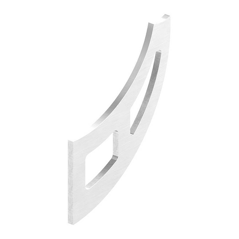 Handrail blade, 4mm thick, AISI304