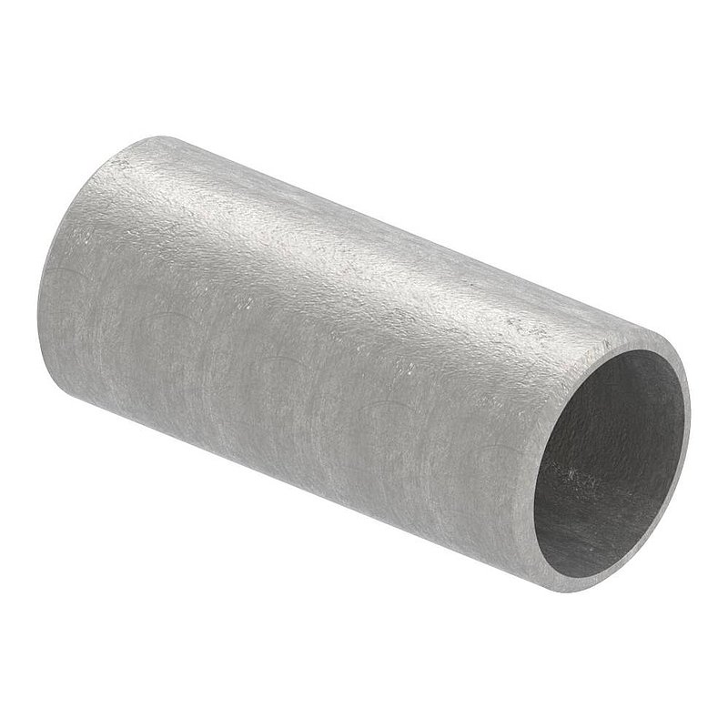 Verbindungsstück für Rohr 33,7x2,5mm, V2A