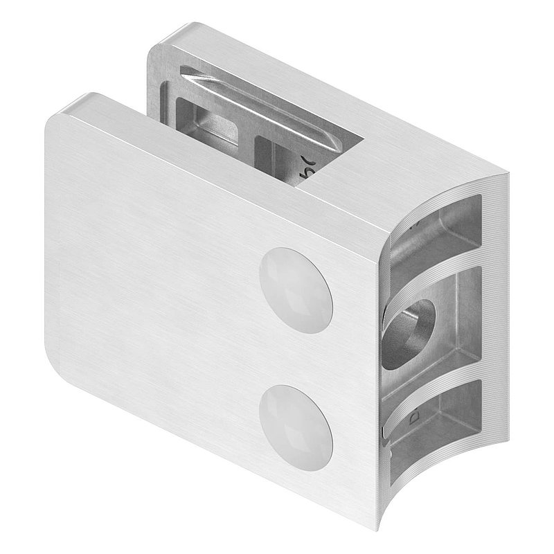 glassclamp Mod. 36, connection: 48,3mm, AISI304