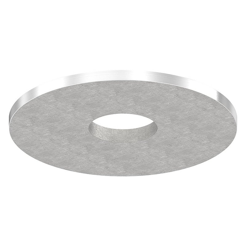 adapter plate Ø 60mm for pipe 42,4 x 2,0-2,5mm, AISI304
