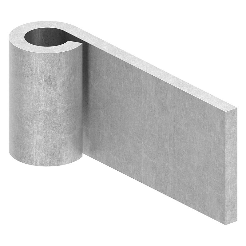 Anschweißband für Ø 13mm, L: 80mm