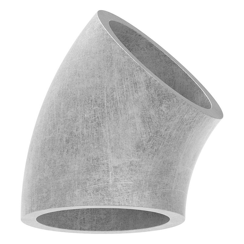 Schweißbogen 45°, 21,3 x 2,0mm, Bauart 3