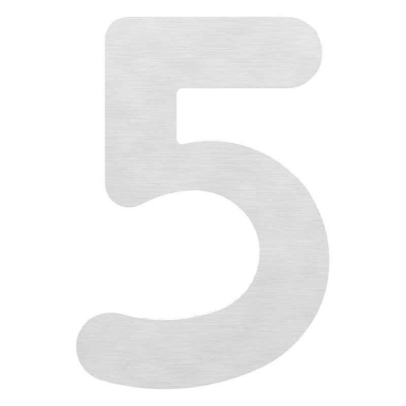 Hausnummer 5 - "klein", V2A