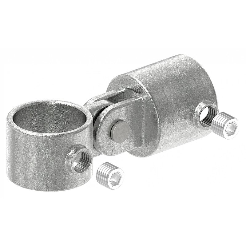 Pivot simple, ajustable, pour tube Ø 48,3mm