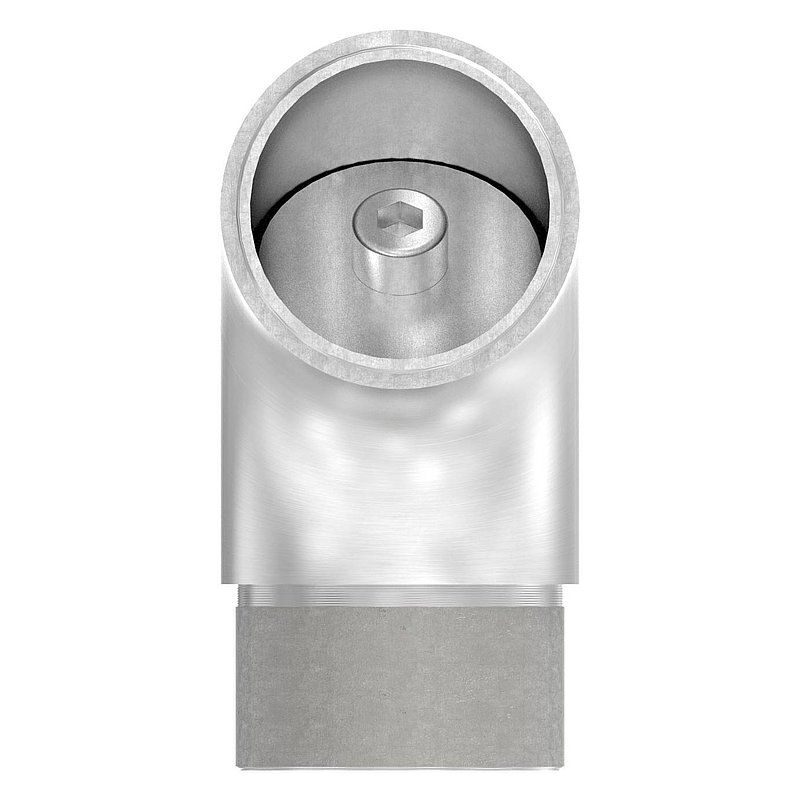 Tube bend 90°, adjustable, for tube 48.3x2.0mm, AISI304