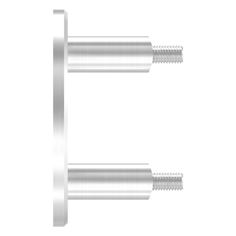 Endhalterung für Rohr 42,4mm, V2A