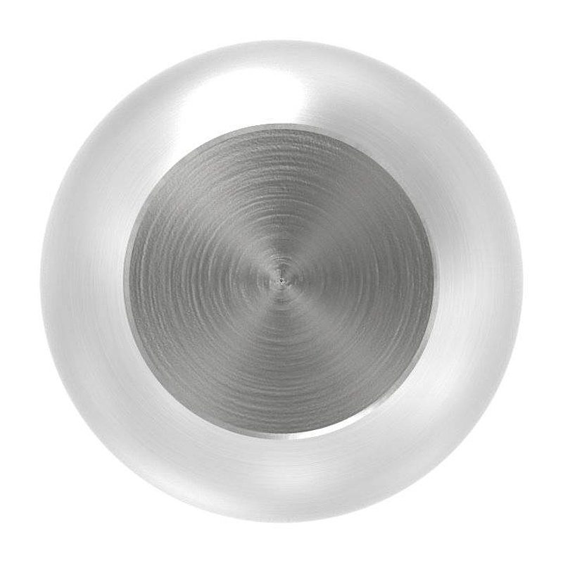 Vollkugel Ø 20mm mit Sackloch 12,6mm, V2A