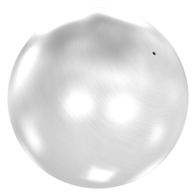 hollow ball Ø 400mm with M10 thread, AISI304