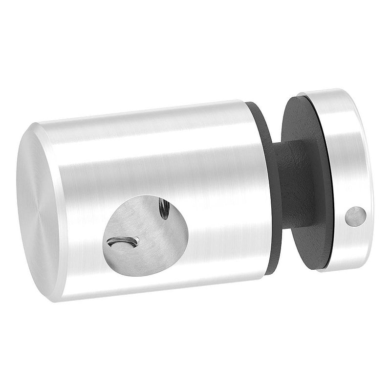 Querstab-Glashalter  Ø25mm für 12mm Rund, für Glas 6-12,76mm, V2A