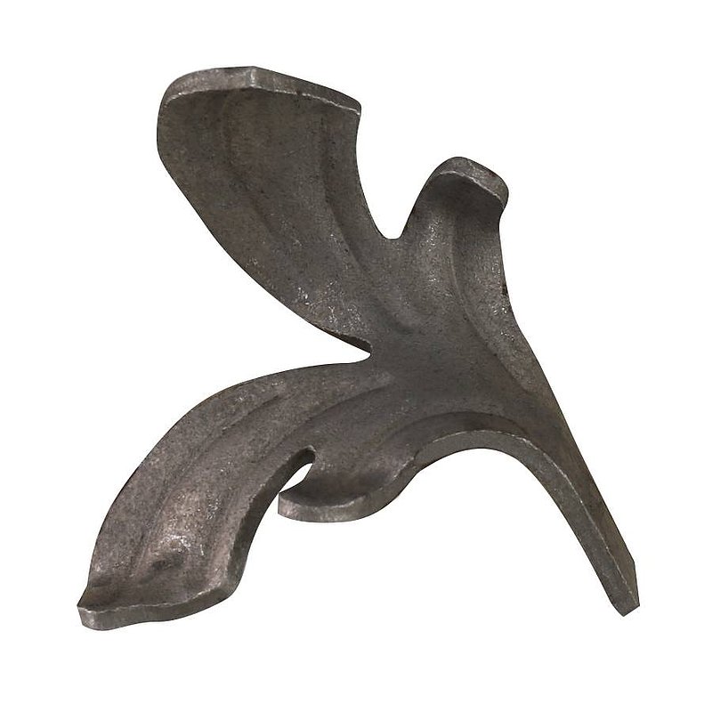 Leichtbarockblatt 2,0mm, 46x46mm, LI