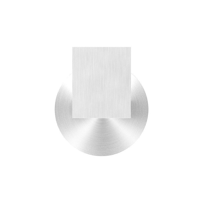 Sensa Design 1, pour tube 42,4mm, pour montage sur verre, V2A