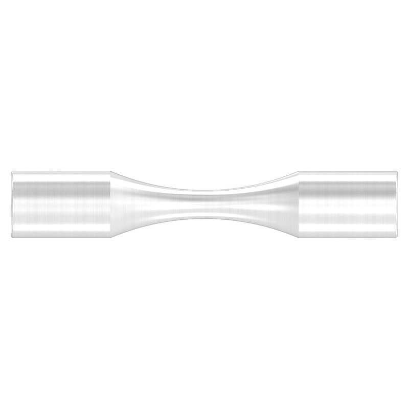 Round bar connector (for bending), for 12mm round, AISI304